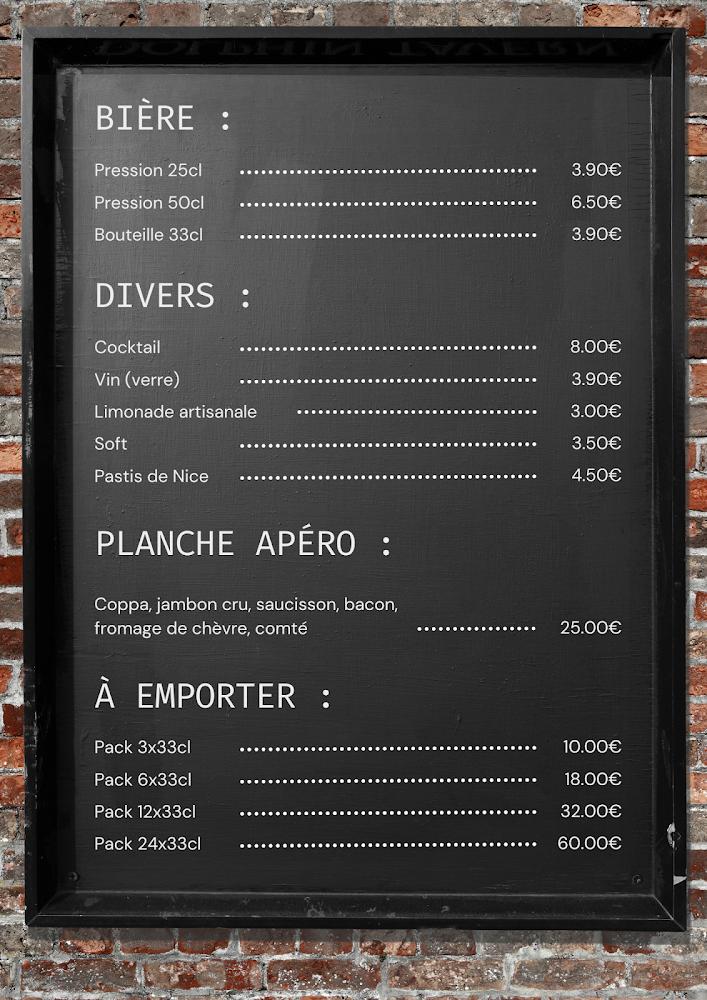 Blue Coast Brewing Company - Menu Image 1